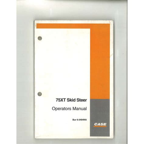 case 75xt operators manual